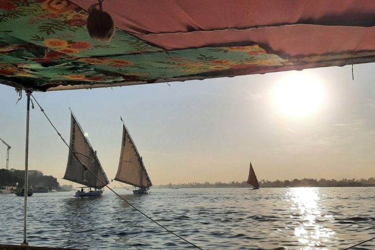 A few felucca boats on the River Nile - an unforgettable ride!