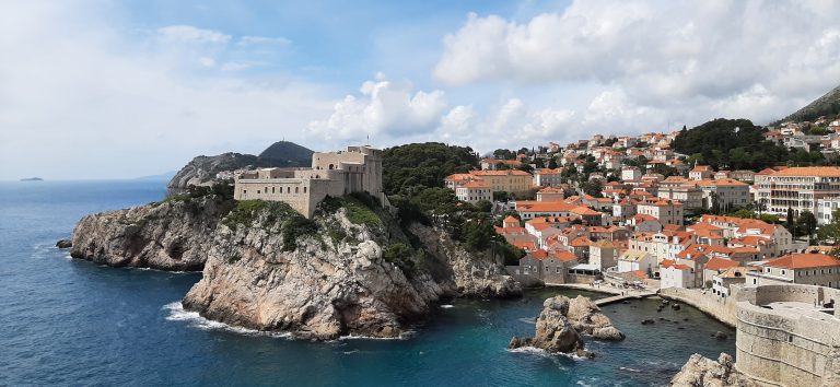 The medieval Old Town of Dubrovnik, not an easy place to visit on a budget.