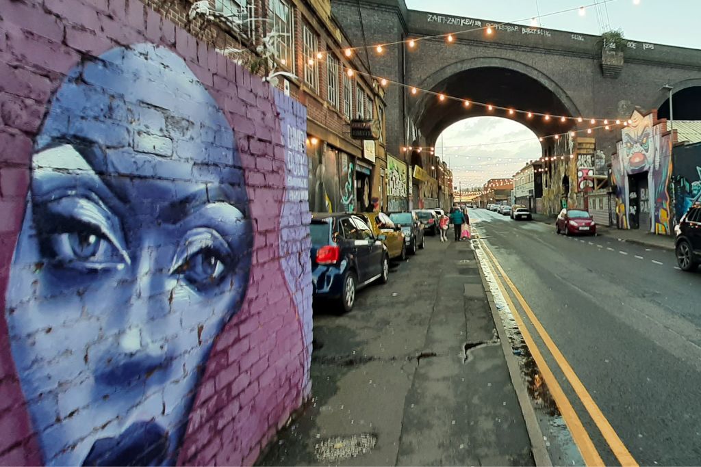 Some of the cool street artwork on show in Digbeth, Birmingham.