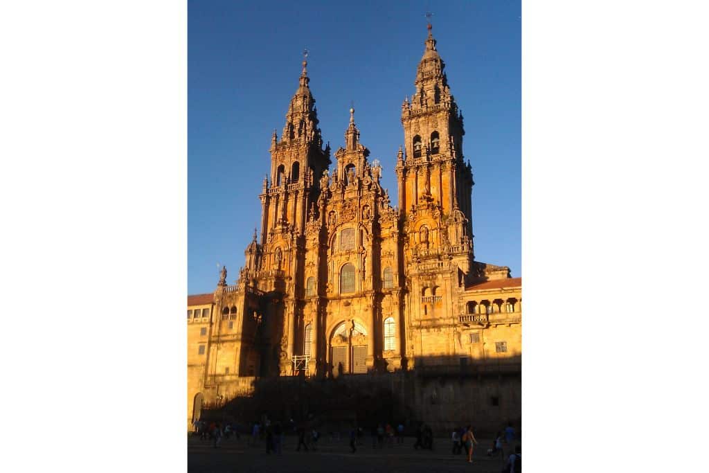 The magnificent Cathedral of Santiago in all its glory.