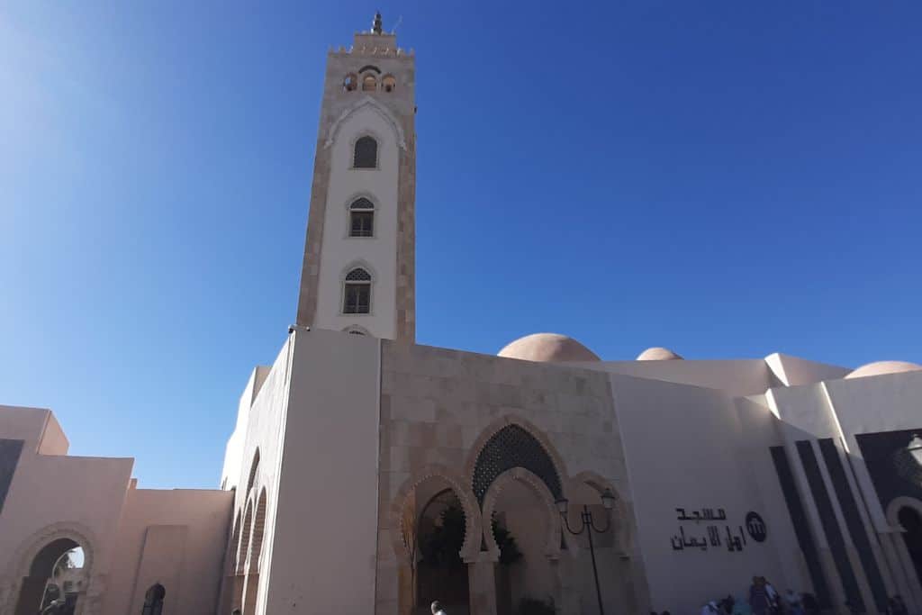The entrance to Souk El Had market in Agadir.