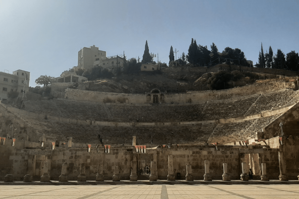 Amman's stunning Roman Amphitheatre.