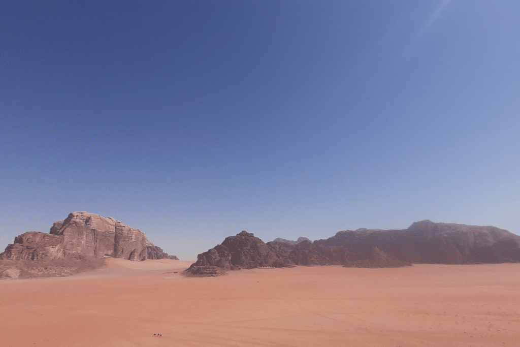 Unbelievable vistas at Wadi Rum.