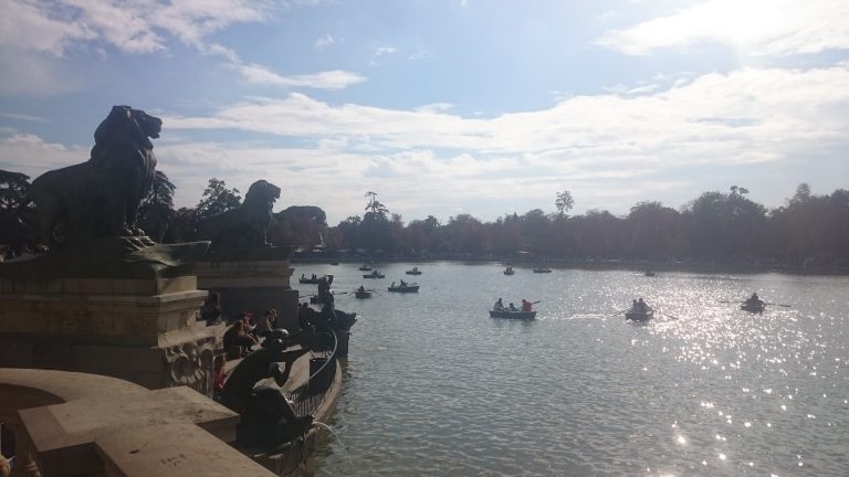 Retiro Park Lake, which is worth considering for what to do in Madrid for 3 days.