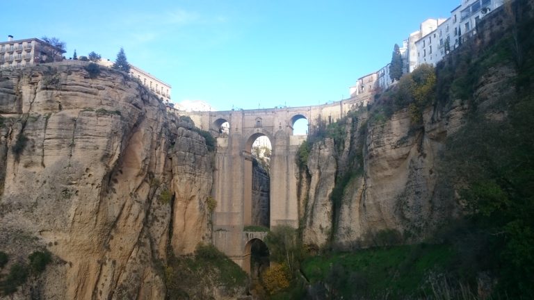 The magnificent Puente Nuevo Bridge in Ronda, featured in this 12-day Andalusia itinerary post.