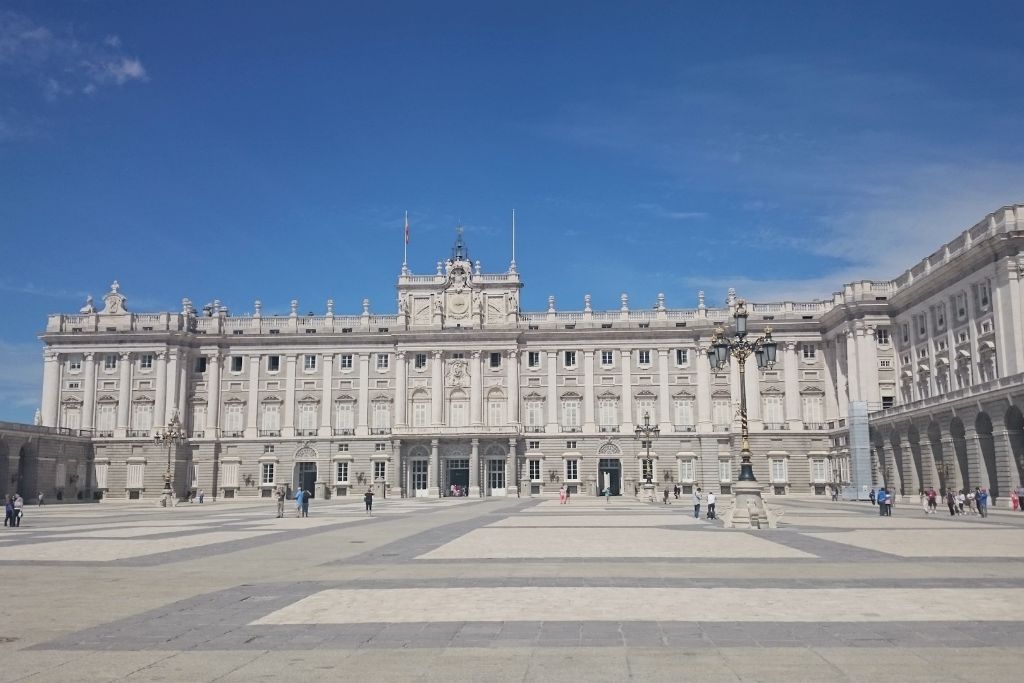 The Royal Palace of Madrid: an absolute must-visit during your three-day trip.
