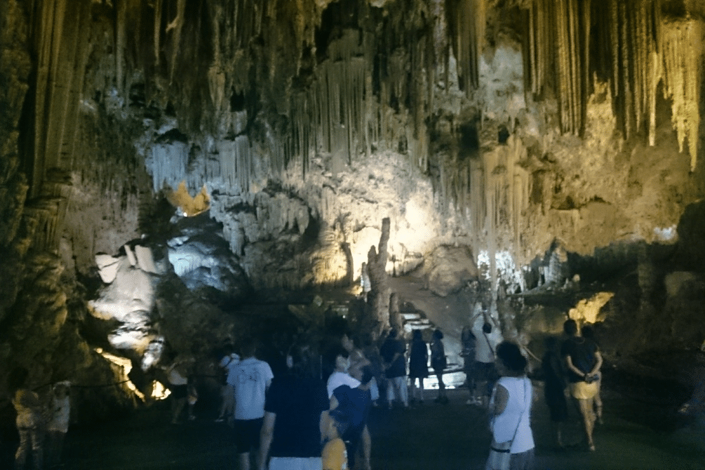 The incredible Nerja Caves.