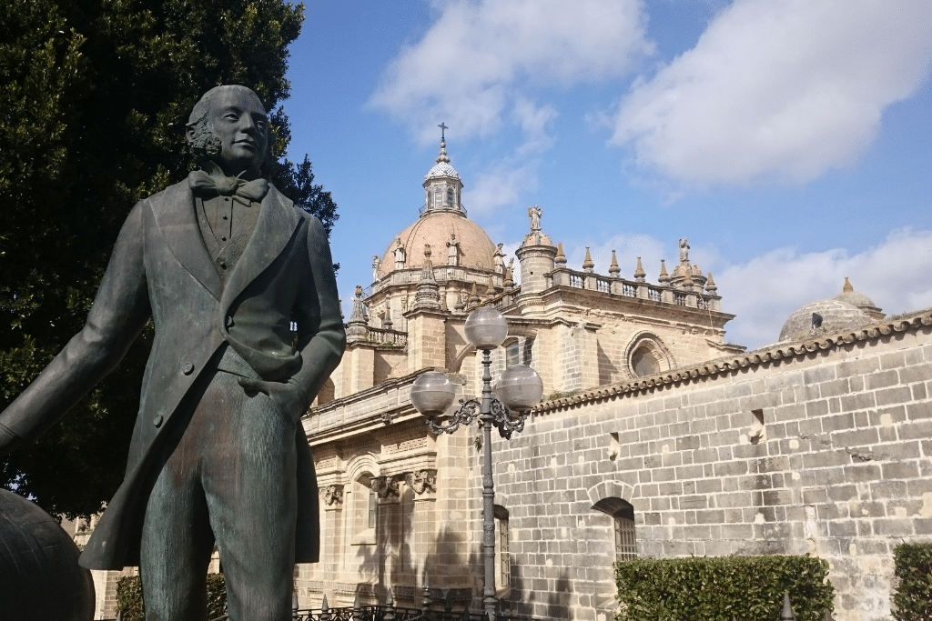A typical monument and building in Jerez de la Frontera.